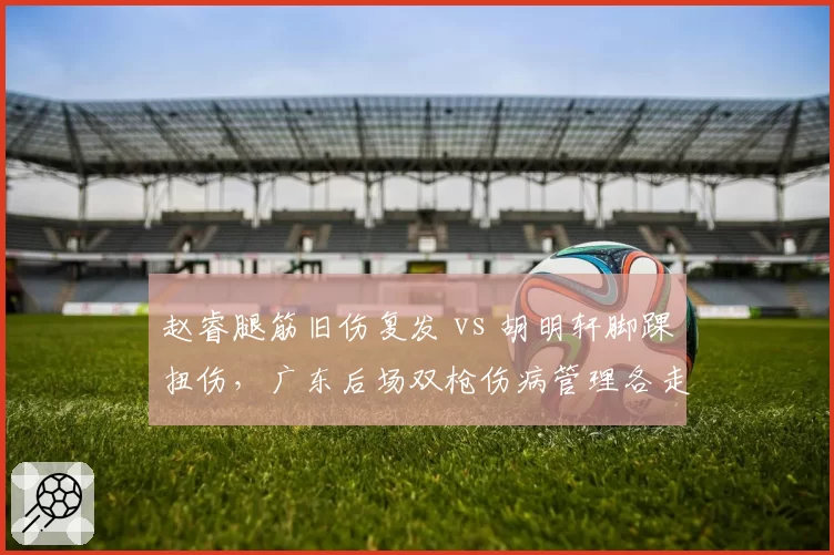 赵睿腿筋旧伤复发 vs 胡明轩脚踝扭伤，广东后场双枪伤病管理各走极端